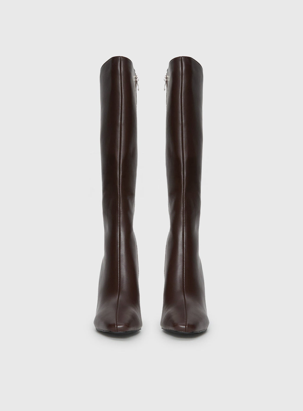 Sawyer Knee High Boots Brown