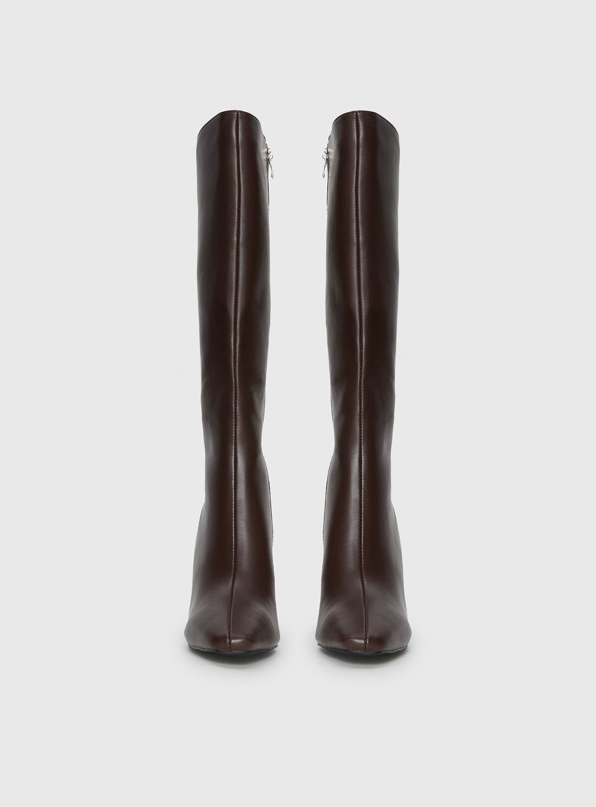 Sawyer Knee High Boots Brown