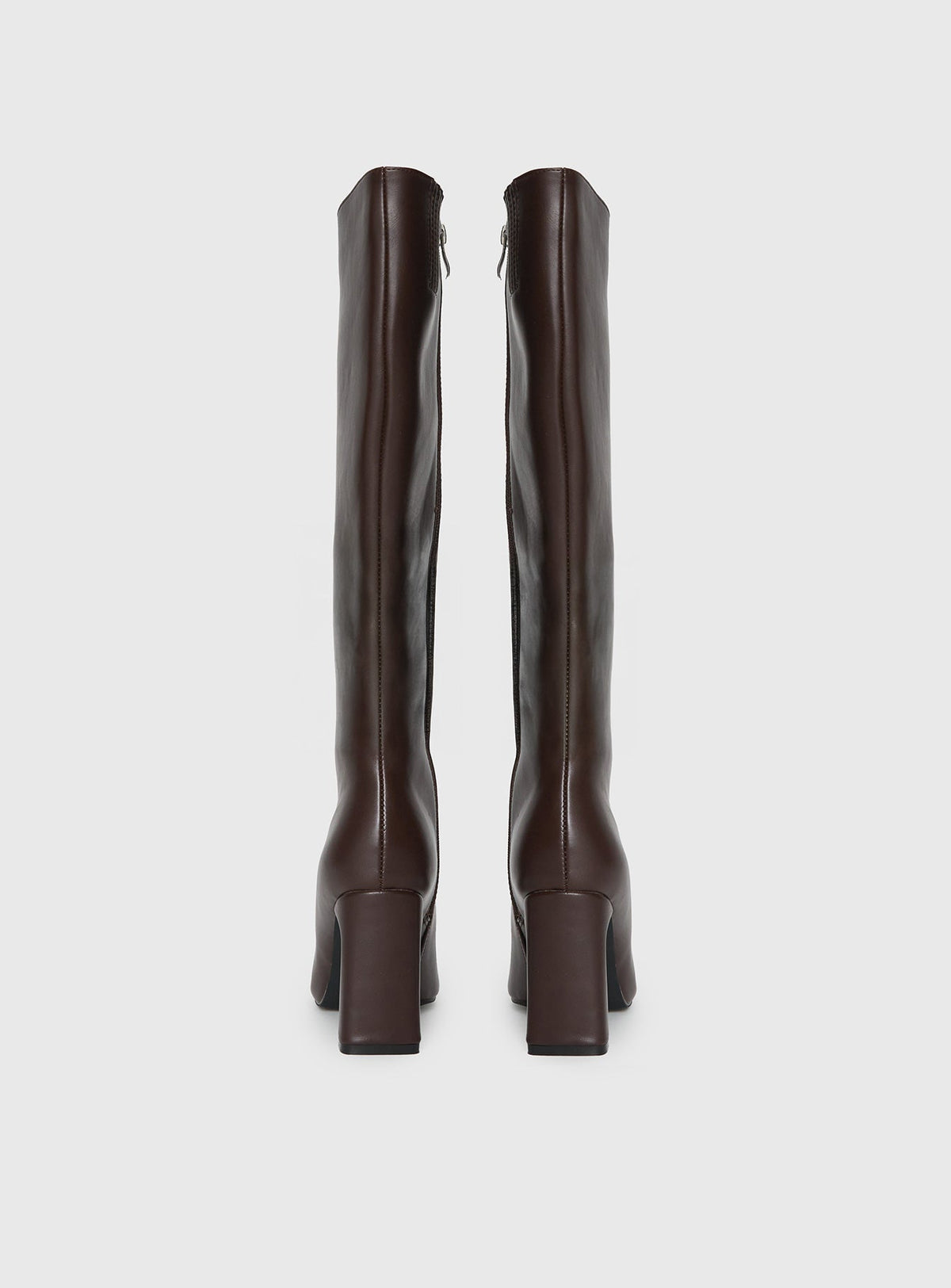 Sawyer Knee High Boots Brown