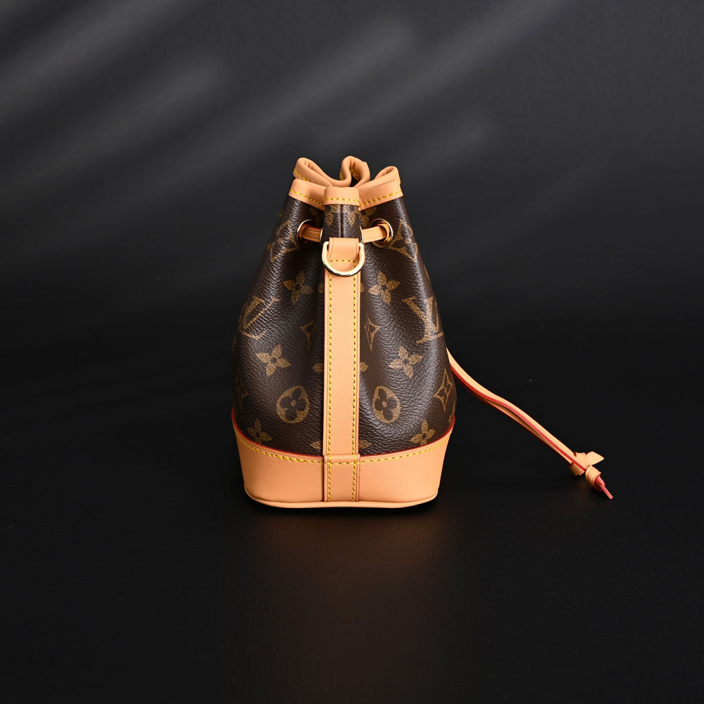 Louis Vuitton Noé Bucket Bag – Monogram Canvas with Natural Leather Trim