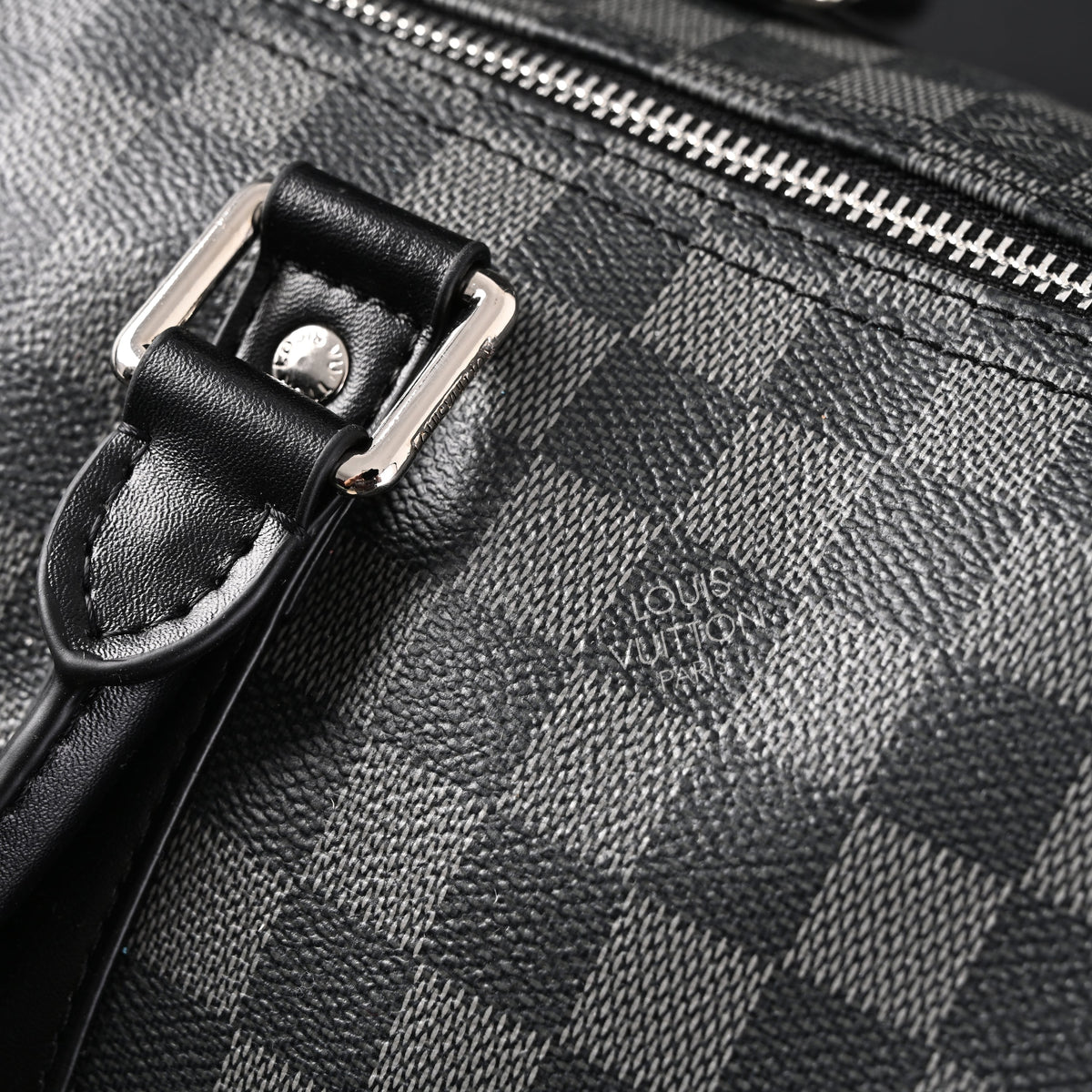 Louis Vuitton Keepall Bandoulière 45 Damier Graphite Canvas