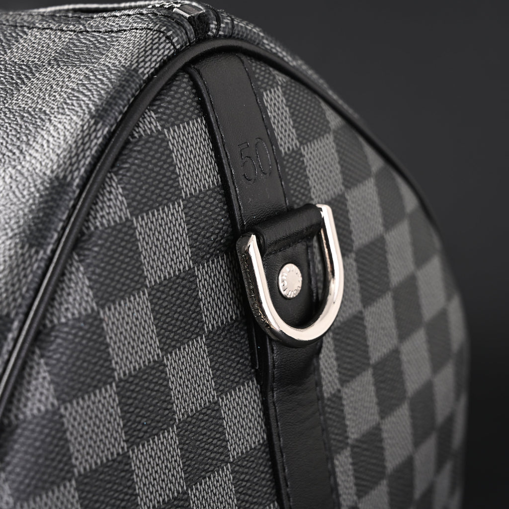 Louis Vuitton Keepall Bandoulière 45 Damier Graphite Canvas