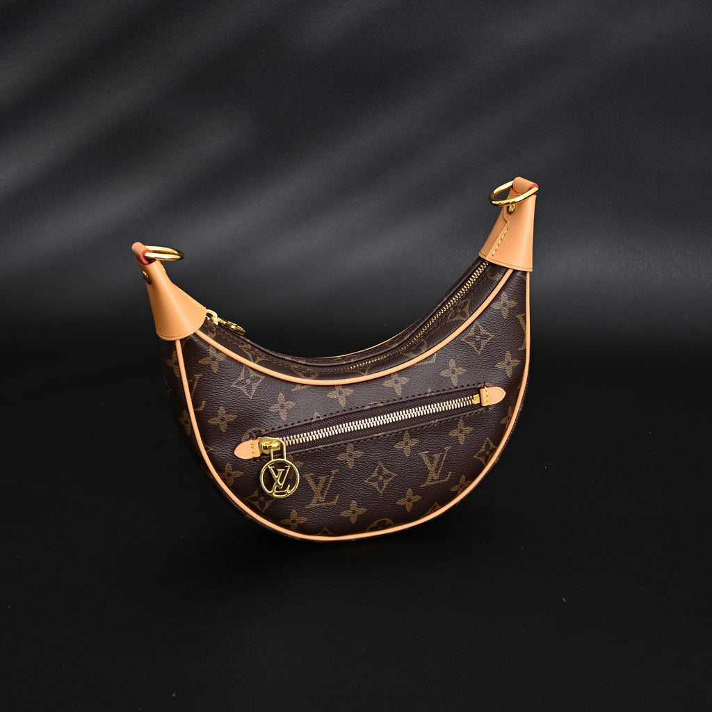 Louis Vuitton Loop Bag – Monogram Canvas with Gold Chain