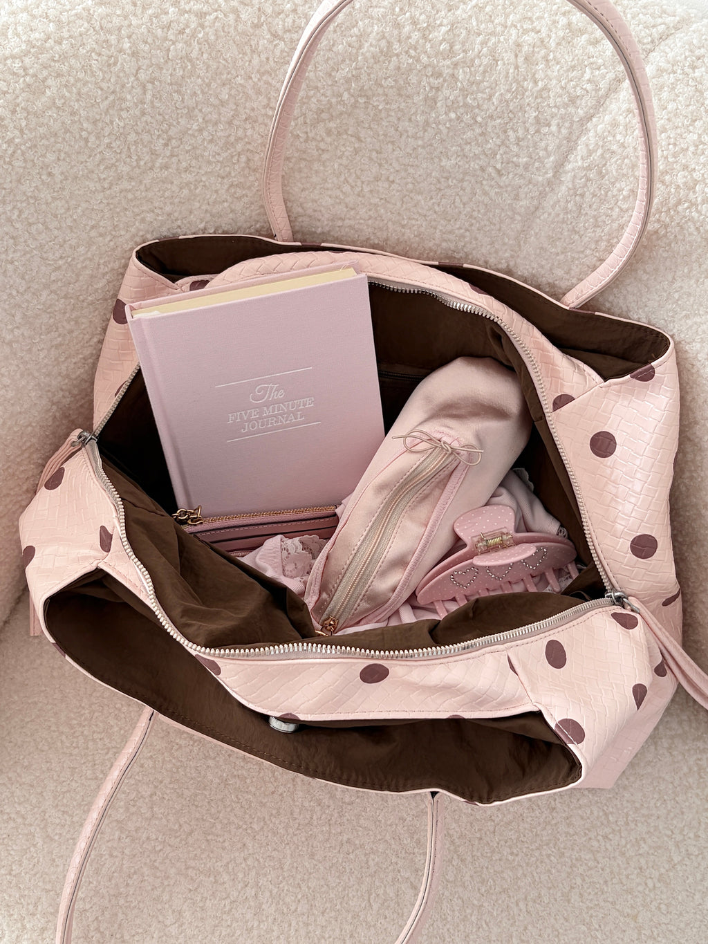 Rose Dot Shoulder Bag