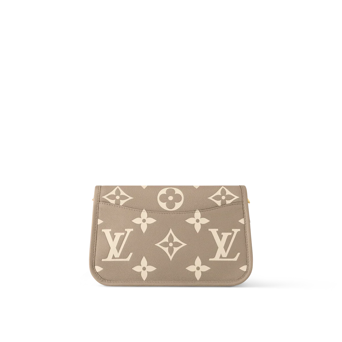 Louis Vuitton Diane Monogram Empreinte Tourterelle Beige cream